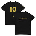 Unisex T-Shirt DSCHÖRMÄNY schwarz front/back/Logo